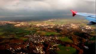 Air Berlin Flug AB6449 Berlin-Tegel nach Düsseldorf 11.04.2012