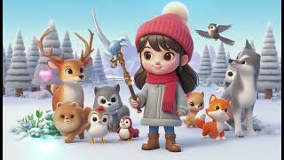 "Winter Is Coming 1 | A Magical Winter Adventure for Kids!" Cartoon Kids Nursery Song |Children Rhym