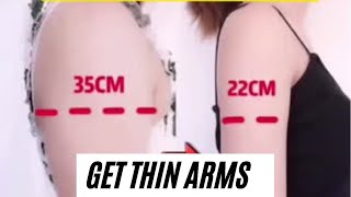 🔥Get thin arms,do this!