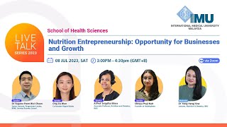 2023 Career Series: Nutrition as a Versatile Career Option - Live Talk #2