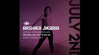 Aashika Jikaria - Legends Charity Workshops