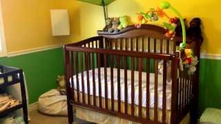 How to decorate a baby's nursery on a limited budget!