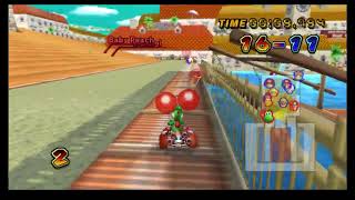 Mario Kart Wii (Nintendo Wii Game) - Battle Mode - Balloon Battle Longplay