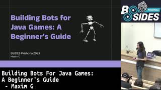 Building Bots for Java Games: A Beginner's Guide - Maxim G