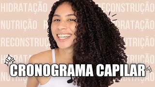 CRONOGRAMA CAPILAR: O MELHOR VÍDEO PRA VOCÊ COMEÇAR HOJE! | Ludmila Reis