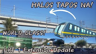 BAGO AT MODERNONG LRT 1 STATIONS, HALOS TAPOS NA! LRT 1 CAVITE EXTENSION AS OF 03/15/2022