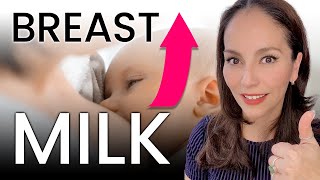 10 Secret TIPS to INCREASE Breastmilk Production Overnight #baby