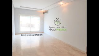 Vente Bel Appartement avec des BALCONS, Orienté PLEIN SUD, Quartier VAL FLEURI à Casablanca