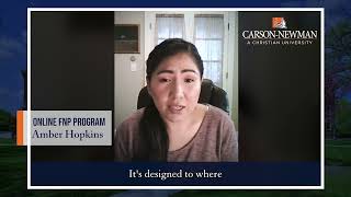 Carson-Newman Online MSN-FNP Student Testimonial - Amber Hopkins