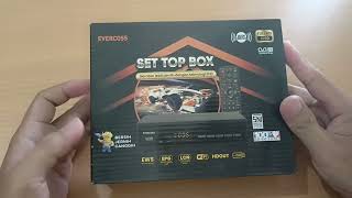 Set Top Box Evercoss prime 2024 | Unboxing