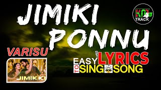 Jimiki Ponnu | LYRICS | Varisu |