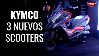 Kymco presentó sus nuevos scooters - DTX350, Agility 300i y Micare 125