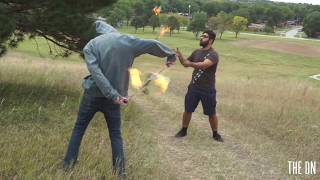 Dancing with Fire: Lincoln Poi Spinner