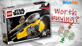 Anakin's Jedi Interceptor Honest Review (LEGO Star Wars Kit #75214)