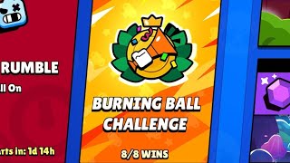 brawl stars burning ball challenge - brawl stars new season - brawl stars season 19