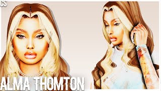 Sim 4 CAS | Sim Download & CC Folder -  Alma Thompton 💙.