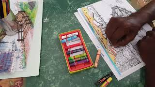 Drawing and Painting in Tamil Video.