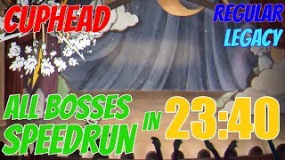 [Former World Record] All Bosses Speedrun - 23:40 - Legacy, Regular, Solo - Cuphead