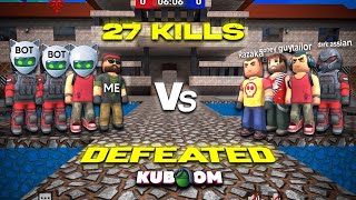 27 Kills! In Match Gameplay | KUBOOM