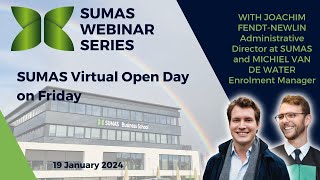 👩‍💻 SUMAS Virtual Open Day