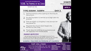 The Purpose of the Cross - Fasting Day 2