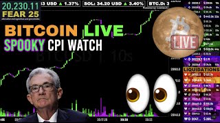 [Archived] Bitcoin Spooky CPI Watch Livestream