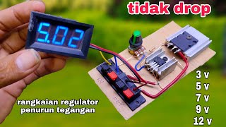 cara membuat penurun tegangan DC (regulator dengan ic LM317 dan sc5200