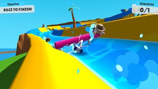 Fall Guys for mobile. Stumble Guys: Multiplayer Royale 03 - Icy Heights, Super Slide e Cannon Climb