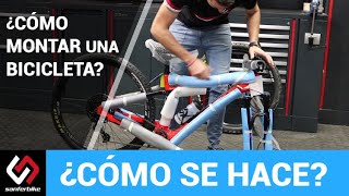 ¿Cómo montar una bicicleta nueva comprada en la web online?