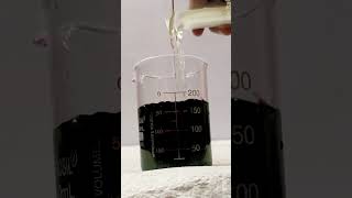 chameleon reaction  #experiment #colourchanging #exothermic #chameleon