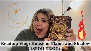 Reading Vlog: HOUSE OF FLAME AND SHADOW! (SPOILERS!!!)