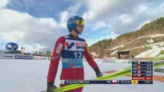 MŚ Vikersund: Krzysztof Miętus - I seria 174,5 m | 25.02.2012 -skoki reszty Polaków link w opisie