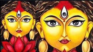 How to Draw Maa 🙏 Durga Face Pencil Sketch for Beginners Step by Step, How to Draw Maa Durga.