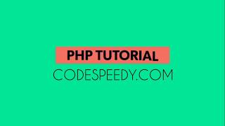 PHP Tutorial 2 First PHP File