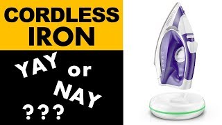 Light 'N Go Cordless Cordless Iron Test