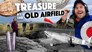 What did we find at the WW2 SPITFIRE airfield!?