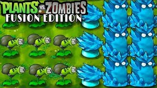 Создал свой уровень и прошёл его в pvz fusion edition. #рекомендации #pvz