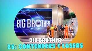 Big Brother 26: Analyzing the Top Contenders and Those Who Won't Win!