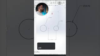 Min and Max distance of circles in SOLIDWORKS