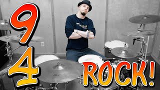 9/4 Math Rock Groove on DRUMS!