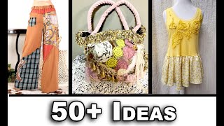 50+ NEW ideas for Upcycle Sewing | Thrift Flip Ideas