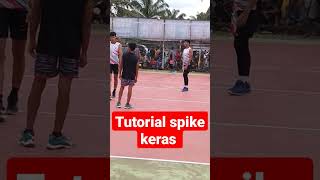 Tutorial spike keras #volleyball #shorts #short