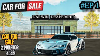 Playing Car For Sale Simulator 2023 First Time in Mobile #ep1