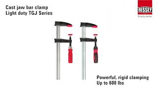 BESSEY, TGJ series malleable clamps