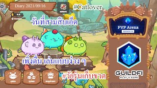 Axie Infinity Diary 2021/09/16 - วันที่สามสิบเอ็ด เพิ่งตื่น เล่นแบบง่วง ๆ