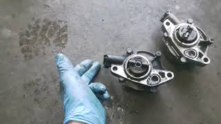 ford fusion 1.4tdci how to change vacuum pump