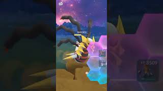 Giratina sweeps an entire trio in master League || Pokemon Go India 🇮🇳 #shorts