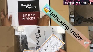 BREAD MAKER unboxing trailer 😱🕊 | Episode 1 coming soon 😱🕊 | Russell Taylors