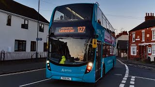 Ride on Arriva Midlands ADL Enviro 400MMC 4532 (YX16 OKL) Route 127