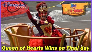 Alice & The Queen of Hearts: Back to Wonderland - Final Day 2024 - Queen Wins - Disneyland Paris